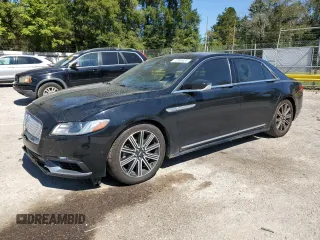 2017 Lincoln Continental Reserve with VIN 1LN6L9NP8H5600352, listed as a Copart auction lot 72983424 with 122,791 mi miles and Salvage Title. Bid and sale history available at carsss.com. Image 1.