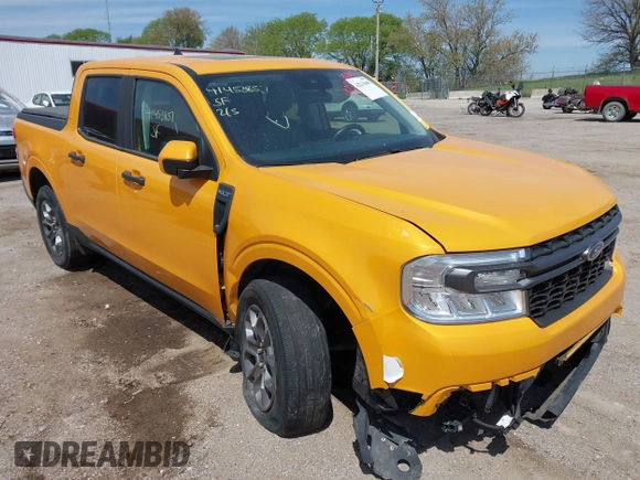 2022 Ford Maverick XL with VIN 3FTTW8F90NRA89835, listed as a IAAI auction lot 42211809 with 38,568 mi miles and . Bid and sale history available at DreamBid. Image 6.