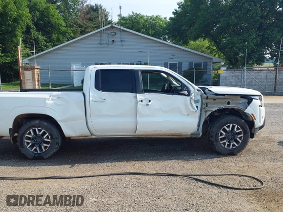 2023 Nissan Frontier SV with VIN 1N6ED1FK1PN652290, listed as a IAAI auction lot 42443397 with 38,876 mi miles and . Bid and sale history available at DreamBid. Image 14.