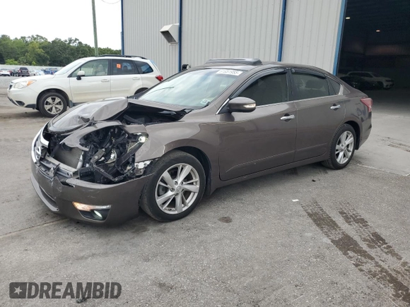 2013 Nissan Altima SL with VIN 1N4AL3AP7DC118775, listed as a Copart auction lot 61651955 with 124,993 mi miles and Salvage title. Bid and sale history available at DreamBid. Image 1.