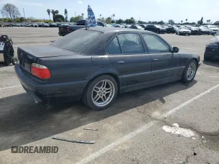 2001 BMW 7 Series 740i с VIN WBAGG83421DN87462, выставлен на аукционе Copart как лот 54761195 с пробегом 11 490 миль миль и Чистый • Clean title. История ставок и продаж доступна на DreamBid. Изображение 3.