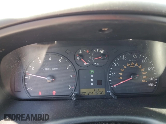 2005 Hyundai Sonata GL with VIN KMHWF25S25A129482, listed as a Copart auction lot 81823244 with 247,656 mi miles and Clean Title. Bid and sale history available at carsss.com. Image 9.