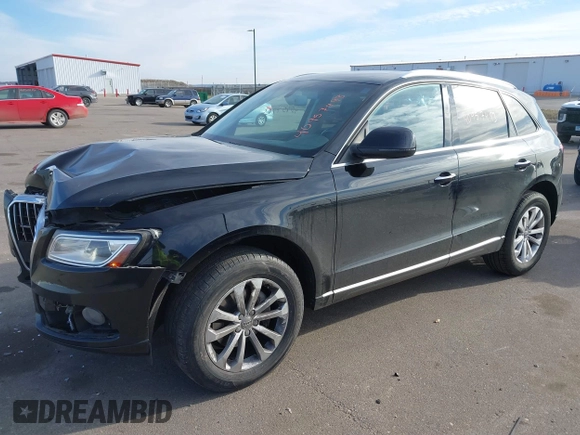 2015 Audi Q5 Premium with VIN WA1CFAFP1FA030479, listed as a IAAI auction lot 40957493 with 103,805 mi miles. Bid and sale history available at carsss.com. Image 17.