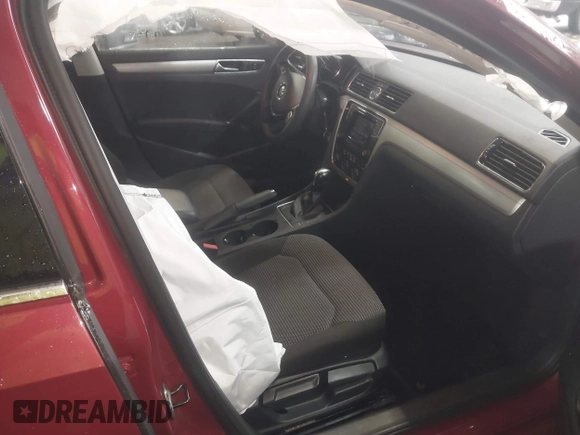 2016 Volkswagen Passat S with VIN 1VWAT7A31GC046553, listed as a IAAI auction lot 41969421 with 106,821 mi miles and . Bid and sale history available at DreamBid. Image 5.