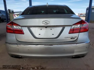 2012 Hyundai Genesis 5.0L with VIN KMHGC4DH2CU192978, listed as a Copart auction lot 43748575 with 103,033 mi miles and Salvage Title. Bid and sale history available at carsss.com. Image 6.