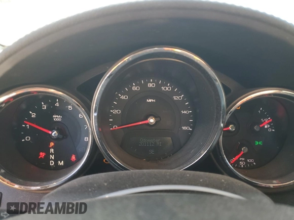 2010 Cadillac CTS Luxury with VIN 1G6DE5EG9A0142566, listed as a Copart auction lot 46512665 with 201,112 mi miles and Salvage Title. Bid and sale history available at carsss.com. Image 9.