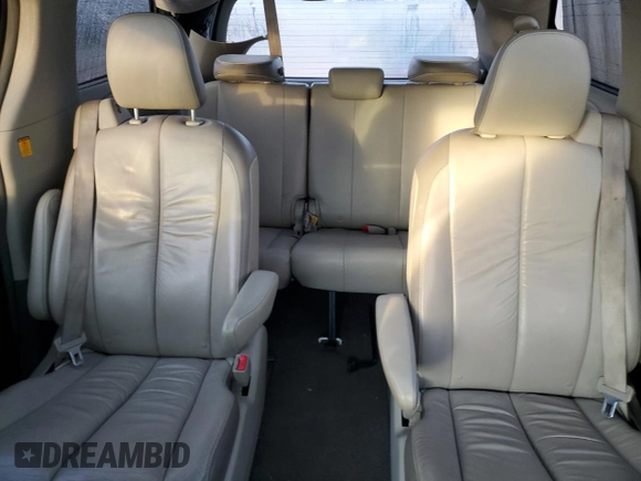 2011 Toyota Sienna XLE with VIN 5TDDK3DC1BS011963, listed as a Copart auction lot 54951565 with 196,868 mi miles and Salvage title. Bid and sale history available at DreamBid. Image 10.