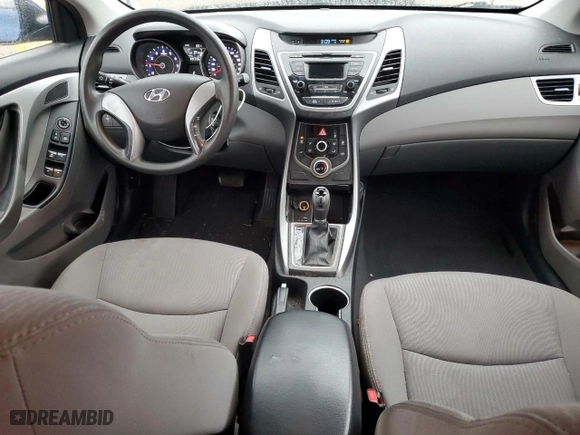2016 Hyundai Elantra SE with VIN 5NPDH4AE1GH662002, listed as a Copart auction lot 85233514 with 144,743 mi miles and Salvage Title. Bid and sale history available at carsss.com. Image 8.