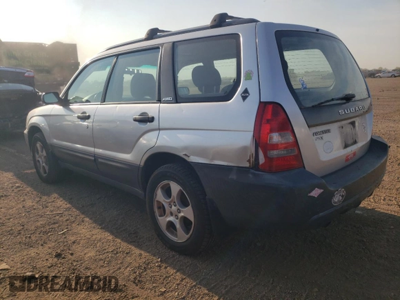 2003 Subaru Forester X with VIN JF1SG63643H772438, listed as a Copart auction lot 71250644 with 244,127 mi miles and Salvage Title. Bid and sale history available at carsss.com. Image 2.