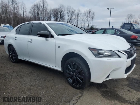 2014 Lexus GS 350 with VIN JTHCE1BL7E5026728, listed as a Copart auction lot 48444854 with 130,388 mi miles and Clean Title. Bid and sale history available at carsss.com. Image 4.