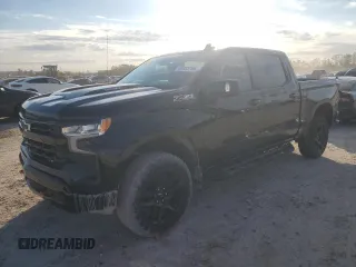 2024 Chevrolet Silverado 1500 LT Trail Boss with VIN 3GCUDFE88RG195295, listed as a Copart auction lot 80895744 with 4,725 mi miles and Non Repairable. Bid and sale history available at DreamBid. Image 1.