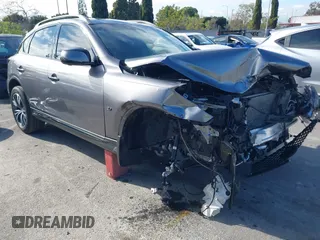 2017 Infiniti QX50 with VIN JN1BJ0RP7HM389345, listed as a IAAI auction lot 41906473 with 36,331 mi miles. Bid and sale history available at carsss.com. Image 1.