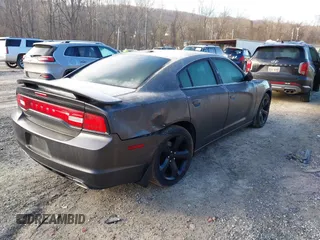 2014 Dodge Charger SXT with VIN 2C3CDXHG1EH115998, listed as a IAAI auction lot 41661367 with 155,327 mi miles. Bid and sale history available at carsss.com. Image 4.