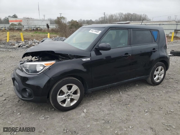 2018 Kia Soul with VIN KNDJN2A27J7536728, listed as a Copart auction lot 44273485 with NaN miles and Salvage Title. Bid and sale history available at carsss.com. Image 1.