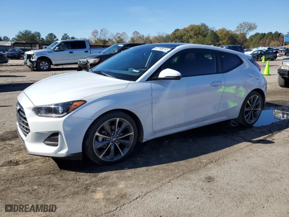 2019 Hyundai Veloster 2.0 Premium with VIN KMHTG6AF9KU008619, listed as a Copart auction lot 82795614 with 49,308 mi miles and Salvage Title. Bid and sale history available at carsss.com. Image 1.