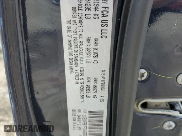 2015 Dodge Dart SXT with VIN 1C3CDFBB7FD369852, listed as a Copart auction lot 51975125 with 69,224 mi miles and Salvage Title. Bid and sale history available at DreamBid. Image 13.