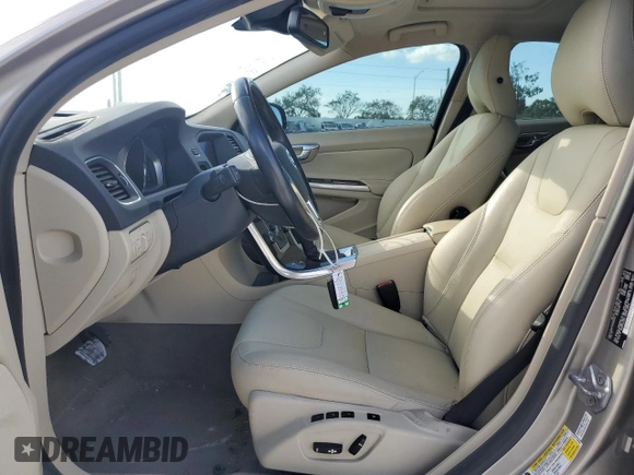 2015 Volvo S60 T5 Drive-E Premier Plus with VIN YV140MFC1F2302222, listed as a Copart auction lot 42749023 with 63,551 mi miles. Bid and sale history available at carsss.com. Image 7.