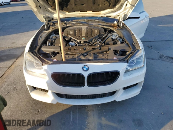 2013 BMW 6 Series 650i with VIN WBAYM9C59DDW20361, listed as a Copart auction lot 79741594 with 86,948 mi miles and Clean Title. Bid and sale history available at carsss.com. Image 11.