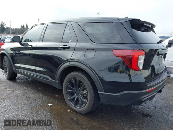 2021 Ford Explorer ST with VIN 1FM5K8GC2MGB50098, listed as a IAAI auction lot 41527293 with 38,810 mi miles. Bid and sale history available at carsss.com. Image 3.