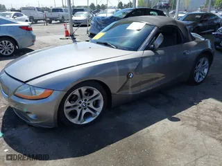 2003 BMW Z4 3.0i with VIN 4USBT53473LU00534, listed as a IAAI auction lot 41858369 with 80,612 mi miles. Bid and sale history available at carsss.com. Image 2.