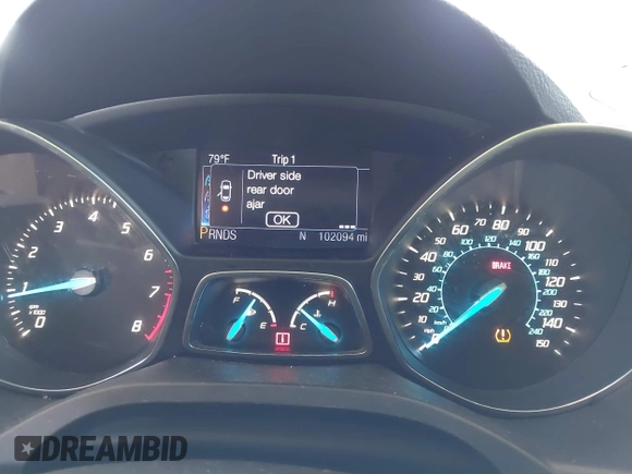 2013 Ford Escape Titanium with VIN 1FMCU0J96DUB08681, listed as a IAAI auction lot 42068864 with 102,094 mi miles and . Bid and sale history available at carsss.com. Image 7.