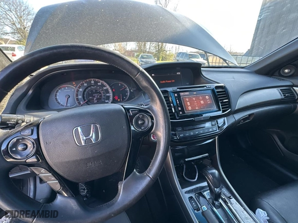 2016 Honda Accord Coupe EX-L with VIN 1HGCT2B87GA000425, listed as a Copart auction lot 50454045 with 123,527 mi miles and Clean Title. Bid and sale history available at carsss.com. Image 9.