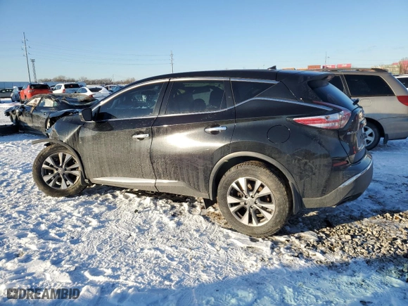 2015 Nissan Murano S with VIN 5N1AZ2MH5FN234129, listed as a Copart auction lot 87738265 with 0 mi miles and Salvage Title. Bid and sale history available at carsss.com. Image 2.