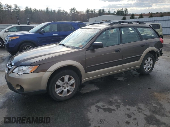2008 Subaru Outback z VIN 4S4BP60C386311637, wystawiony jako Copart lot #78849104 z przebiegiem 160 876 mil mil oraz Szkoda całkowita • Salvage title. Historia ofert i sprzedaży dostępna na DreamBid. Obrazek 1.