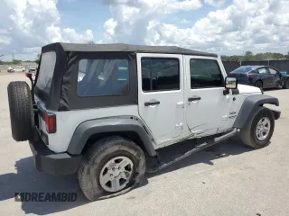 2016 Jeep Wrangler Unlimited Sport с VIN 1C4BJWDG9GL145305, выставлен на аукционе Copart как лот 59391845 с пробегом 101 425 миль миль и Списание • Salvage title. История ставок и продаж доступна на DreamBid. Изображение 3.