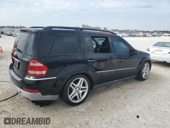 2009 Mercedes-Benz GL-Class 4.6L with VIN 4JGBF71E79A507054, listed as a Copart auction lot 74093574 with 0 mi miles and Non Repairable. Bid and sale history available at carsss.com. Image 3.