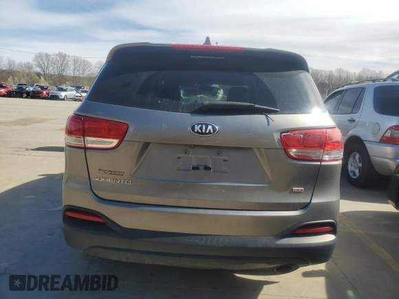 2016 Kia Sorento LX with VIN 5XYPG4A3XGG014907, listed as a Copart auction lot 50479535 with 139,798 mi miles and Salvage Title. Bid and sale history available at DreamBid. Image 6.