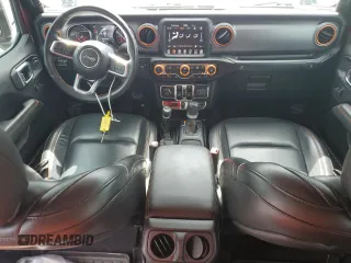 2021 Jeep Gladiator Mojave with VIN 1C6JJTEG9ML552066, listed as a Copart auction lot 63480955 with 55,677 mi miles and Salvage title. Bid and sale history available at DreamBid. Image 8.