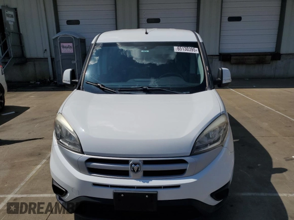 2017 Ram ProMaster City Cargo Tradesman SLT with VIN ZFBERFBB4H6E10036, listed as a Copart auction lot 65130395 with 106,277 mi miles and Clean title. Bid and sale history available at DreamBid. Image 5.
