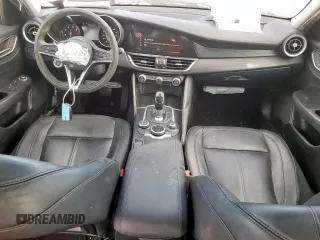 2019 Alfa Romeo Giulia with VIN ZARFAMAN6K7619968, listed as a Copart auction lot 61815425 with 30,055 mi miles and Salvage title. Bid and sale history available at DreamBid. Image 8.