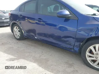 2012 Mazda Mazda3 i Touring with VIN JM1BL1V70C1549627, listed as a IAAI auction lot 41745538 with 131,363 mi miles. Bid and sale history available at carsss.com. Image 6.