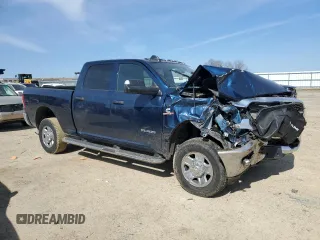 2022 Ram 2500 Tradesman with VIN 3C6UR5CL3NG439407, listed as a Copart auction lot 48886265 with 44,084 mi miles and Salvage Title. Bid and sale history available at carsss.com. Image 4.
