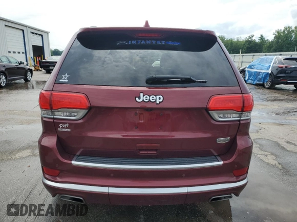 2019 Jeep Grand Cherokee Summit with VIN 1C4RJEJGXKC716175, listed as a Copart auction lot 58656005 with 68,431 mi miles and Salvage title. Bid and sale history available at DreamBid. Image 6.