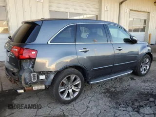 2012 Acura MDX Advance with VIN 2HNYD2H88CH501628, listed as a Copart auction lot 78049464 with 165,848 mi miles and Clean Title. Bid and sale history available at DreamBid. Image 3.