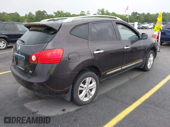 2012 Nissan Rogue SL with VIN JN8AS5MT5CW255023, listed as a IAAI auction lot 42220178 with 120,133 mi miles and . Bid and sale history available at DreamBid. Image 4.