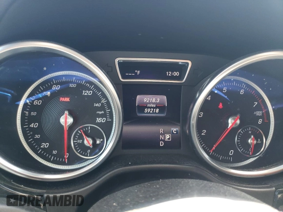 2019 Mercedes-Benz GLS 550 with VIN 4JGDF7DE5KB190993, listed as a Copart auction lot 62133334 with 59,218 mi miles and Salvage Title. Bid and sale history available at DreamBid. Image 9.