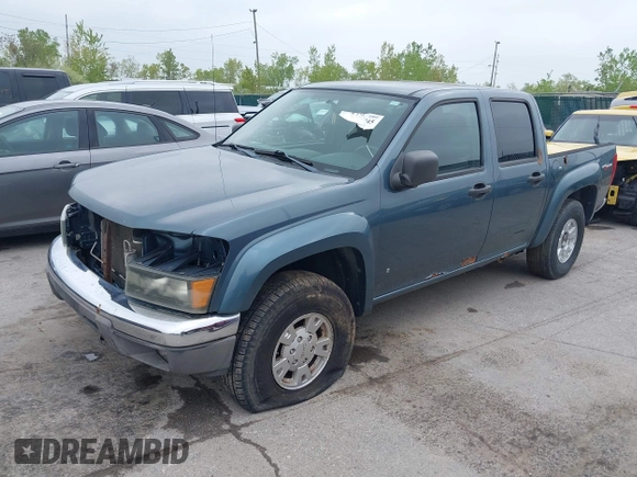 2007 GMC Canyon SLE2 with VIN 1GTDT13E578226603, listed as a IAAI auction lot 42195945 with 191,197 mi miles and . Bid and sale history available at carsss.com. Image 2.