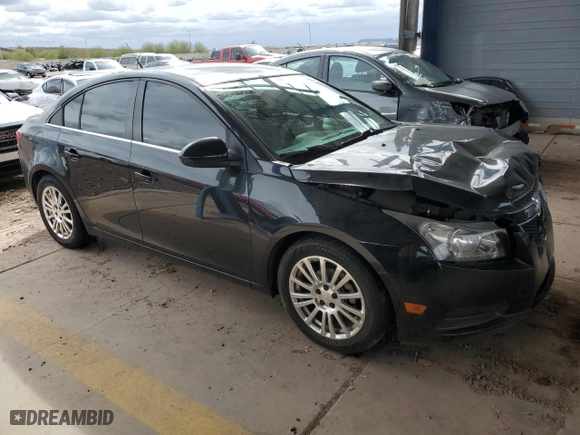 2014 Chevrolet Cruze ECO with VIN 1G1PJ5SB2E7394275, listed as a Copart auction lot 48231665 with 82,838 mi miles and Salvage Title. Bid and sale history available at carsss.com. Image 4.