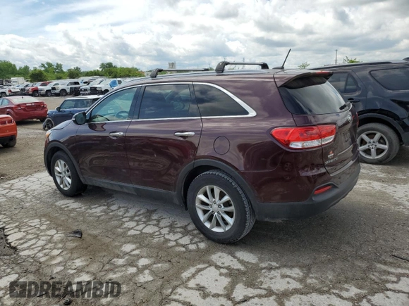 2016 Kia Sorento LX with VIN 5XYPG4A34GG127669, listed as a Copart auction lot 55683195 with 84,277 mi miles and Clean Title. Bid and sale history available at carsss.com. Image 2.
