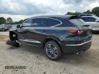 2025 Acura MDX Advance with VIN 5J8YE1H89SL024448, listed as a Copart auction lot 63083325 with 2,697 mi miles and Salvage title. Bid and sale history available at DreamBid. Image 2.