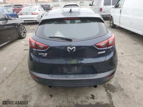 2016 Mazda CX-3 Touring with VIN JM1DKFC70G0136632, listed as a Copart auction lot 82004974 with 87,249 mi miles and Salvage Title. Bid and sale history available at carsss.com. Image 6.