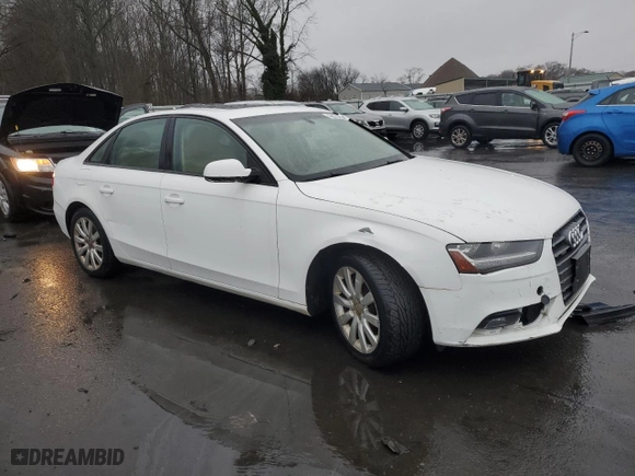 2013 Audi A4 Premium with VIN WAUBFAFL0DN026246, listed as a Copart auction lot 42875345 with 148,375 mi miles and Clean Title. Bid and sale history available at carsss.com. Image 4.