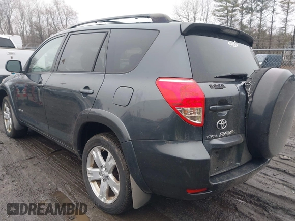 2007 Toyota RAV4 Sport with VIN JTMBK32V775040554, listed as a IAAI auction lot 41962420 with 163,905 mi miles. Bid and sale history available at carsss.com. Image 3.
