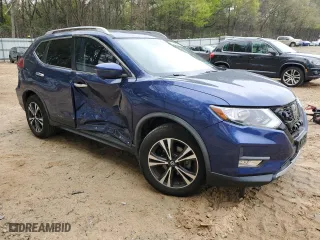 2019 Nissan Rogue SV with VIN JN8AT2MTXKW262785, listed as a Copart auction lot 51082715 with 70,189 mi miles and Salvage Title. Bid and sale history available at carsss.com. Image 4.