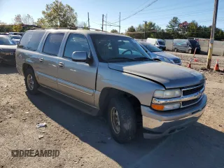2001 Chevrolet Suburban LT with VIN 3GNEC16T11G144696, listed as a Copart auction lot 72712924 with 0 mi miles and Salvage Title. Bid and sale history available at carsss.com. Image 4.