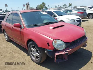 2002 Subaru Impreza WRX Special Sports с VIN JF1GG29602G833505, выставлен на аукционе IAAI как лот 40026750 с пробегом 177 645 миль миль и . История ставок и продаж доступна на DreamBid. Изображение 1.